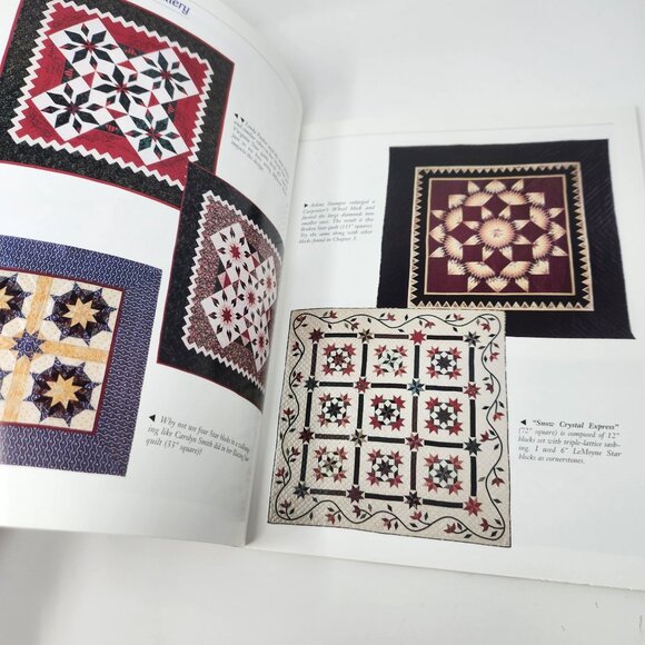 LeMoyne Stars Made Easy Quilting Book By Sharyn Squier Craig, Vintage - Picture 7 of 9